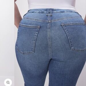 Good American Always Fits Straight Jeans 14-18